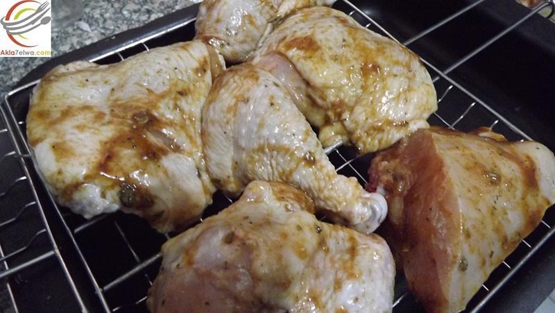 فراخ مشويه بتتبيله الليمون و الزعتر البري lemon and thyme grilled chicken فراخ مشويه بتتبيله الليمون و الزعتر البري lemon and thyme grilled chicken