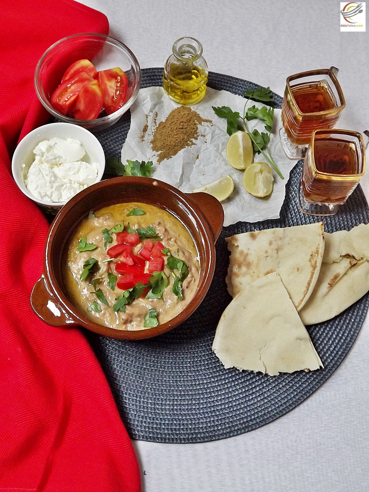 فول بالخلطة