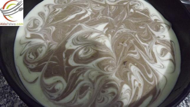 chocolate marble cheesecake ماربل تشيز كيك chocolate marble cheesecake ماربل تشيز كيك
