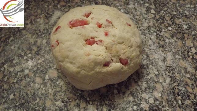 feta cheese and tomato scones