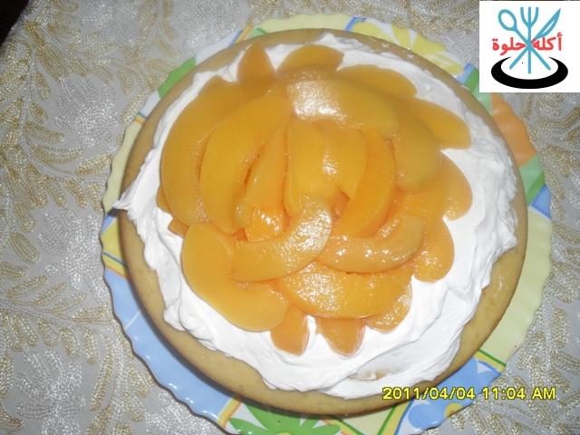 peach cake pea9