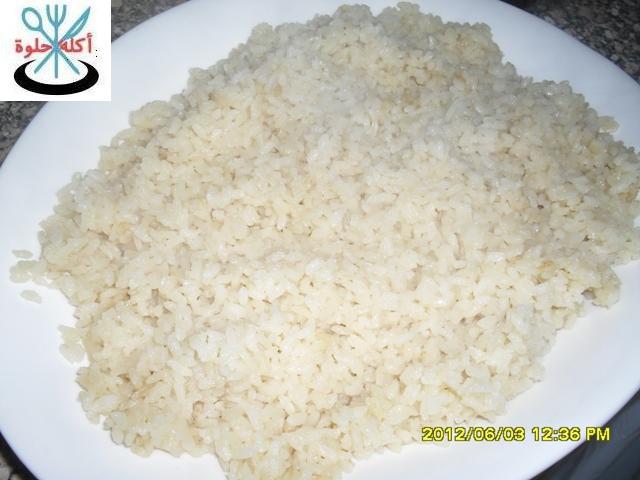 أرز بشوربة الجمبري