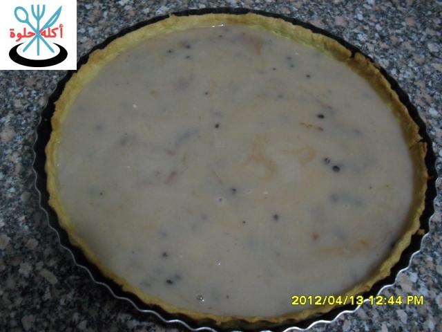 white chocolate tart white chocolate tart