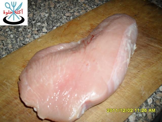 turkey breast with cream